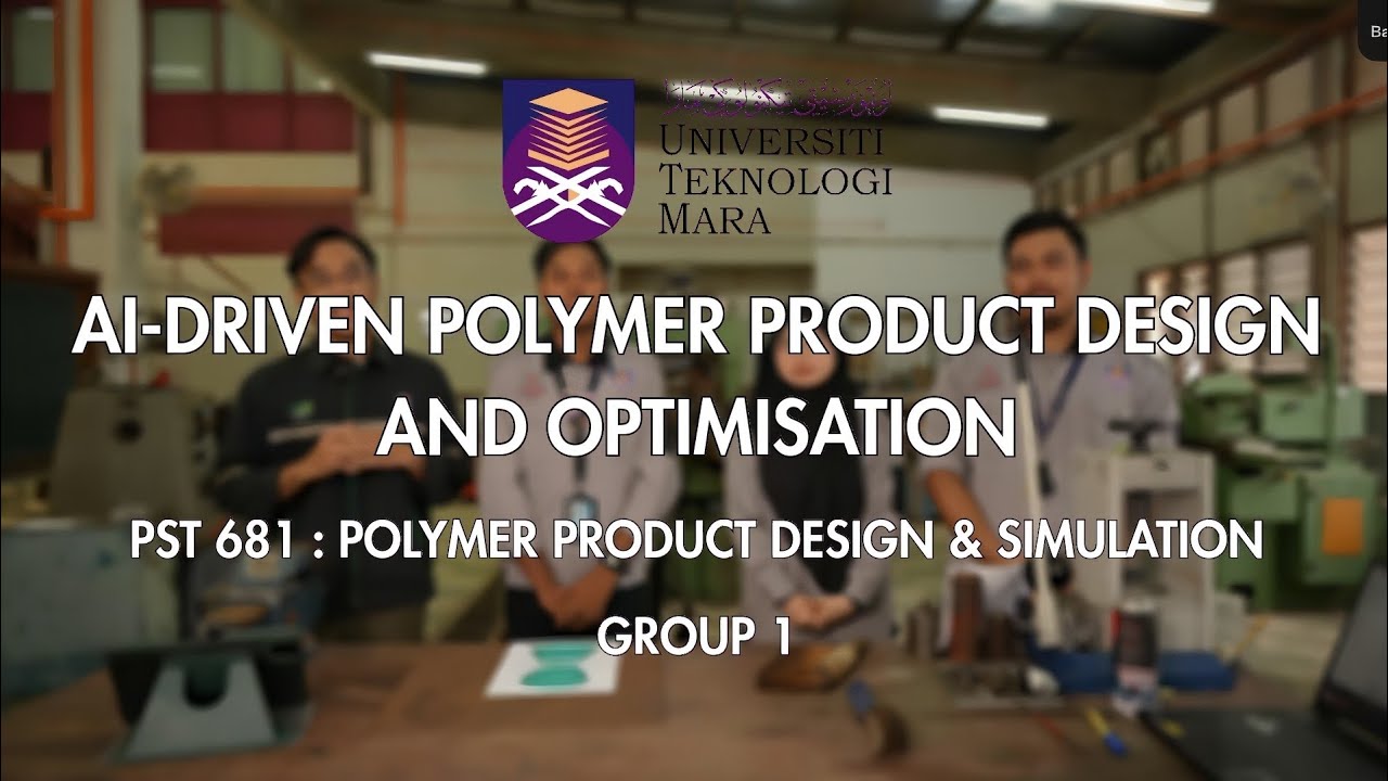AI-DRIVEN POLYMER PRODUCT DESIGN AND OPTIMISATION - YouTube