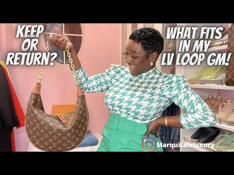 Louis Vuitton Loop Hobo Bag UNBOXING, NEW, What Fits?, First Look and  Review