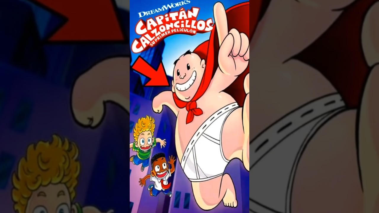 EL CAPITÁN CALZONCILLOS REGRESA en 2026! #dreamworks #manga #captainunderpants #comic #shorts