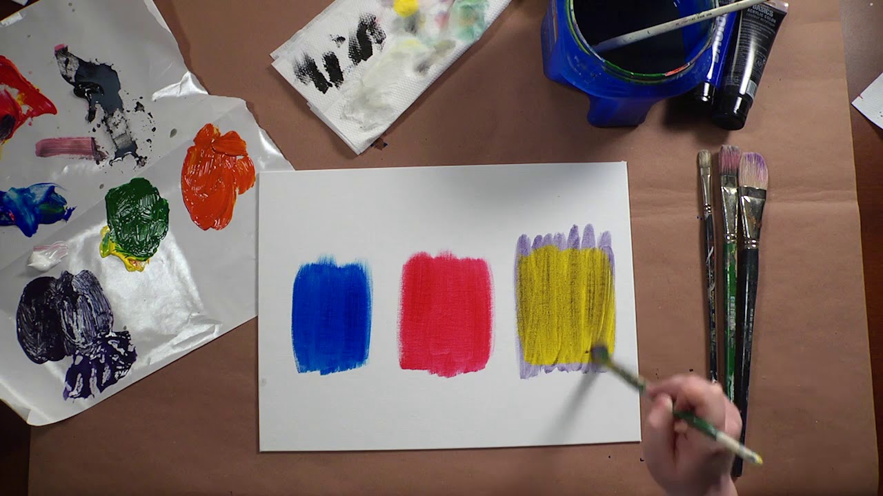 Creating an Acrylic Paint Wash YouTube