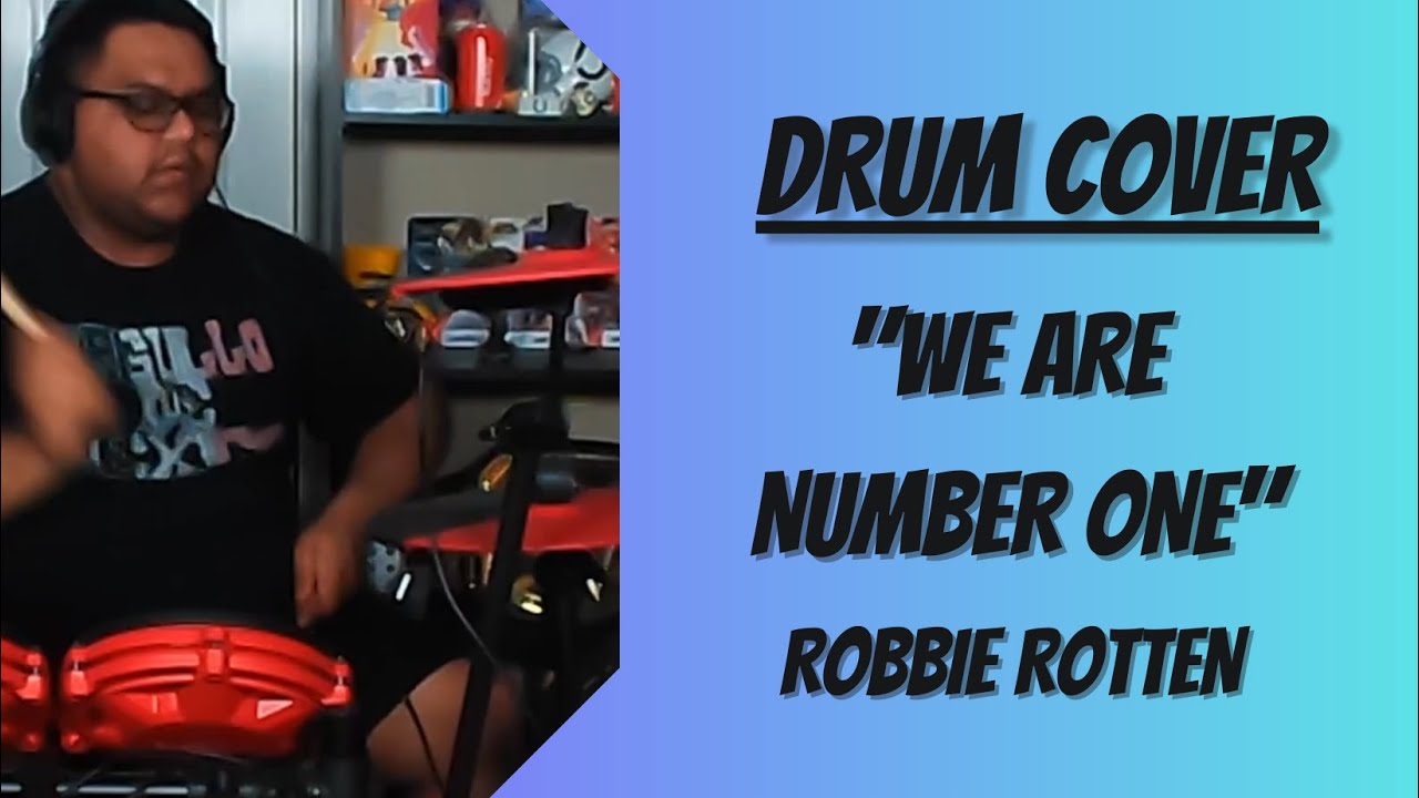 Robbie Rotten (Lazy Town) - We Are Number One DRUM COVER - YouTube