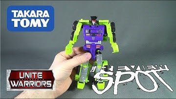 Toy Spot - Takara TOMY Transformers Unite Warriors Devasator Constructicon Hook