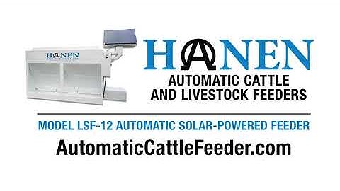 Hanen LSF-12 - Feeding Made Easy!