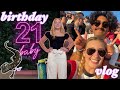 MY 21ST BIRTHDAY | class, freebies &amp; going out