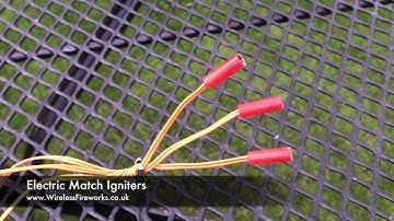Electric Match Igniters (E-Match) - www.WirelessFireworks.co.uk