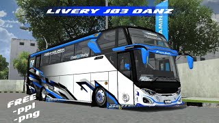 SHARE‼️‼️LIVERY JB3 DANZ KECEE VARIAN BIRU screenshot 5
