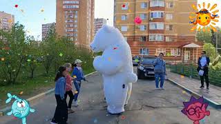 Умка поздравляет Тасю с Днём рождения! Сюрприз от подружек и их родителей.