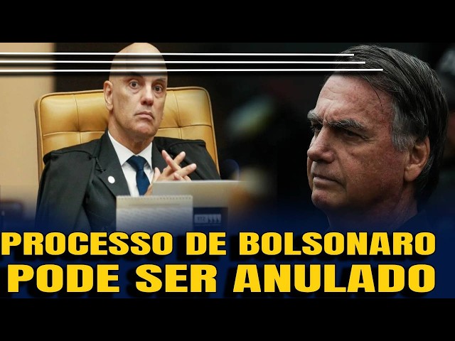#1 URGENTE AÇÃO DE ALEXANDRE DE MORAES PODE ANULAR TODO O PROCESSO CONTRA BOLSONARO, CRESCE A PRESSÃ