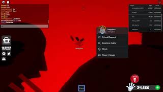 found a hacker in slap battles: killstreak only