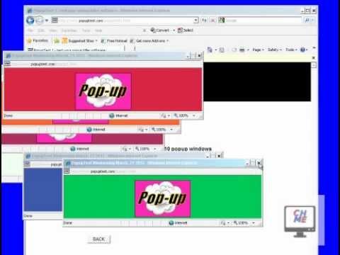 How to use popup blocker in internet explorer 8