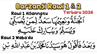Latest Barzanji Rawi 1 & 2 2026 | Aljannatu & Waba'du fa aqulu