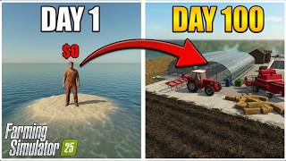Surviving 100 Days On A DESERT ISLAND With $0! 4