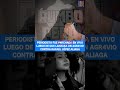 PORKY PARCH4 EN VIVO A PERIODISTA