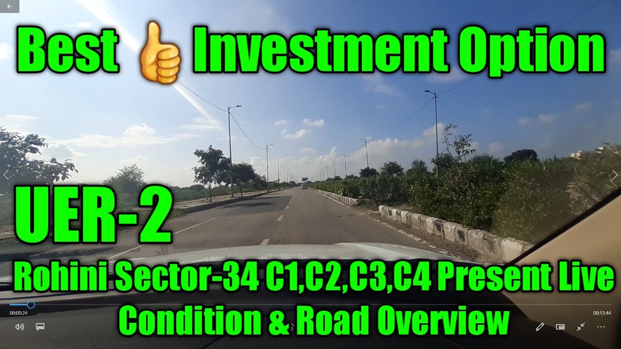 UER 2 Rohini Sector 34 Block C 1 C 2 C 3 C 4 Road Route Overview And uer-2-rohini-sector-34-block-c-1-c-2-c-3-c-4-road-route-overview-and