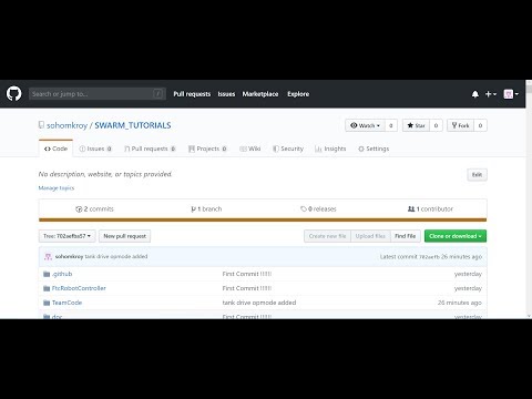 FTC + Android Studio: Using Github to Collaborate With Others in 3 Minutes or Less (2019)