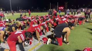 Kahuku football 'Kaipahua Kura' haka after Hawaii state championship win on Dec. 23, 2021