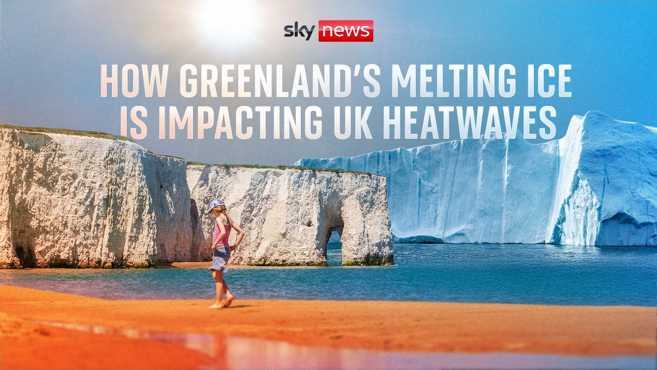 The surprising link between Greenland's ice and Britain's heatwaves