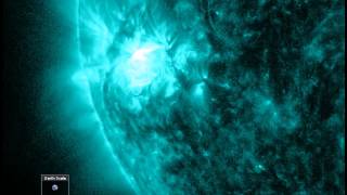 M2.1 and M1.1 solar flares - Sunspot 1967 (01/30/2014)