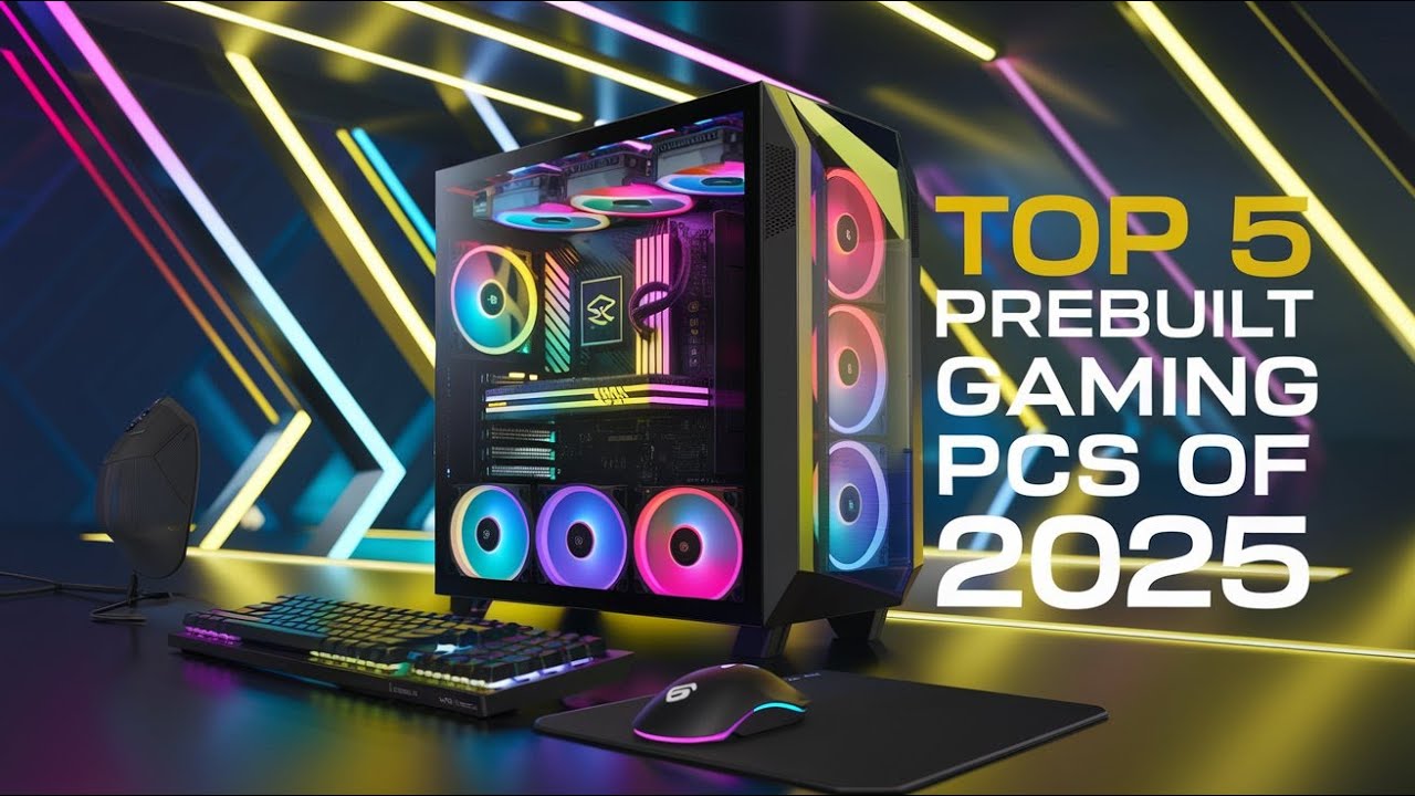 Top 5 Best Prebuilt Gaming PCs of 2025: Ready-to-Play Powerhouses - YouTube
