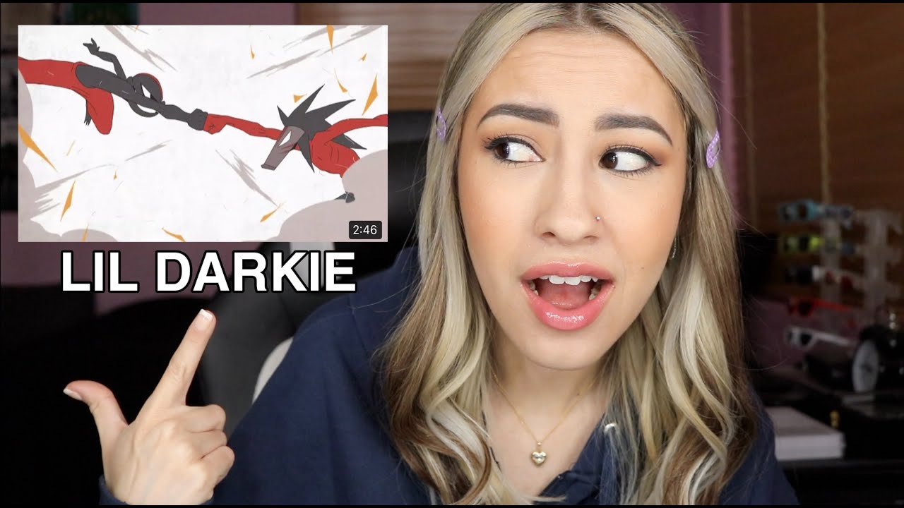 REACTING TO LIL DARKIE 