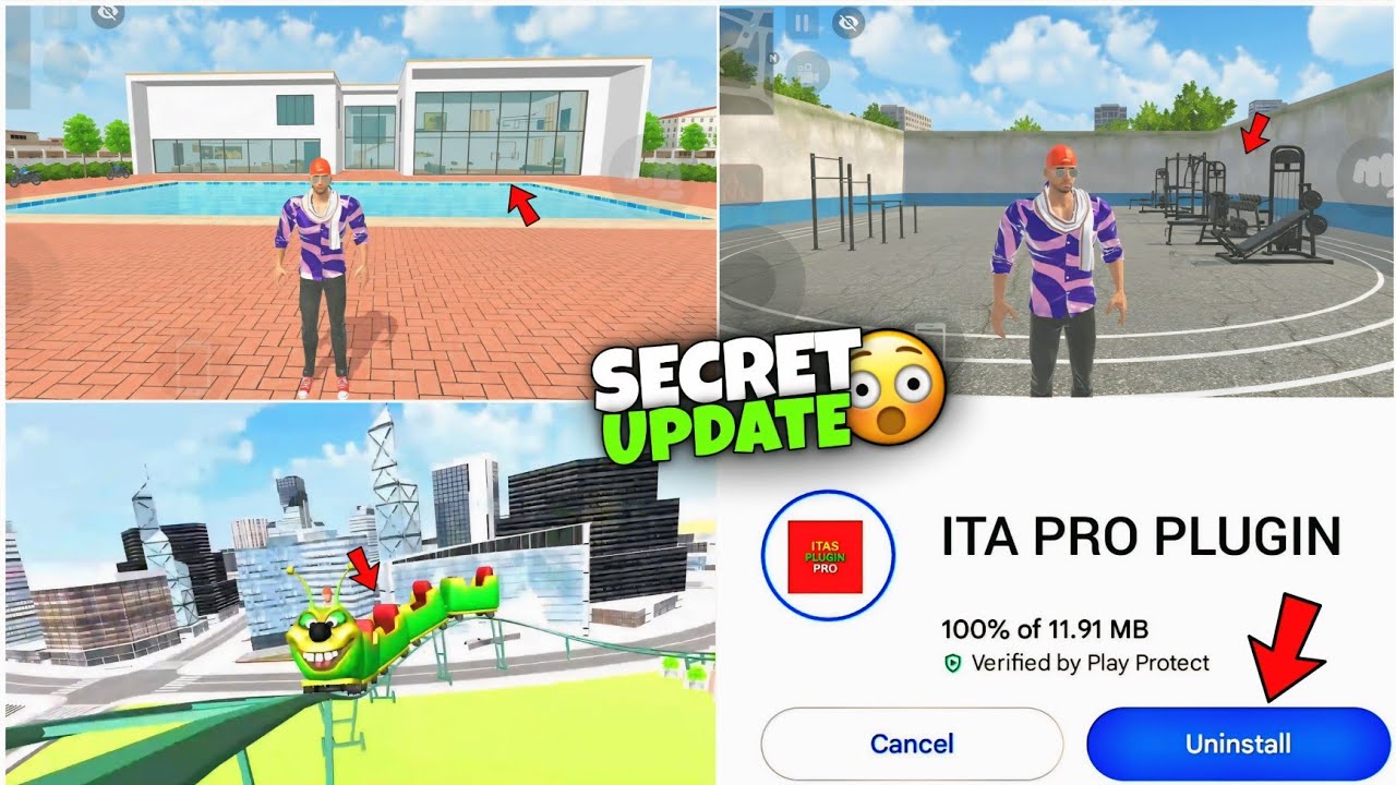 🤯 SECRET UPDATE 😬 IN INDIAN THEFT AUTO SIMULATOR GAME 🎮 SECRET UPDATE 🤑