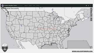 The Aviation Forecast Discussion on the new NWS Aviation Platform
