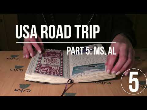 USA Road Trip part 5/7 | Selma, Montgomery, Birmingham - ASMR soft spoken (ZOOM mic)
