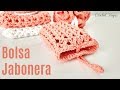 CÓMO TEJER BOLSA JABONERA A CROCHET