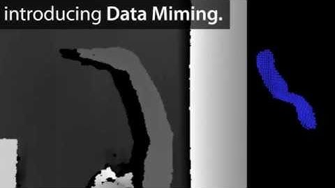 Data Miming: Inferring Spatial Object Descriptions from Human Gesture
