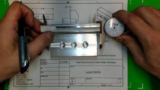 Measuring with a 6" Caliper