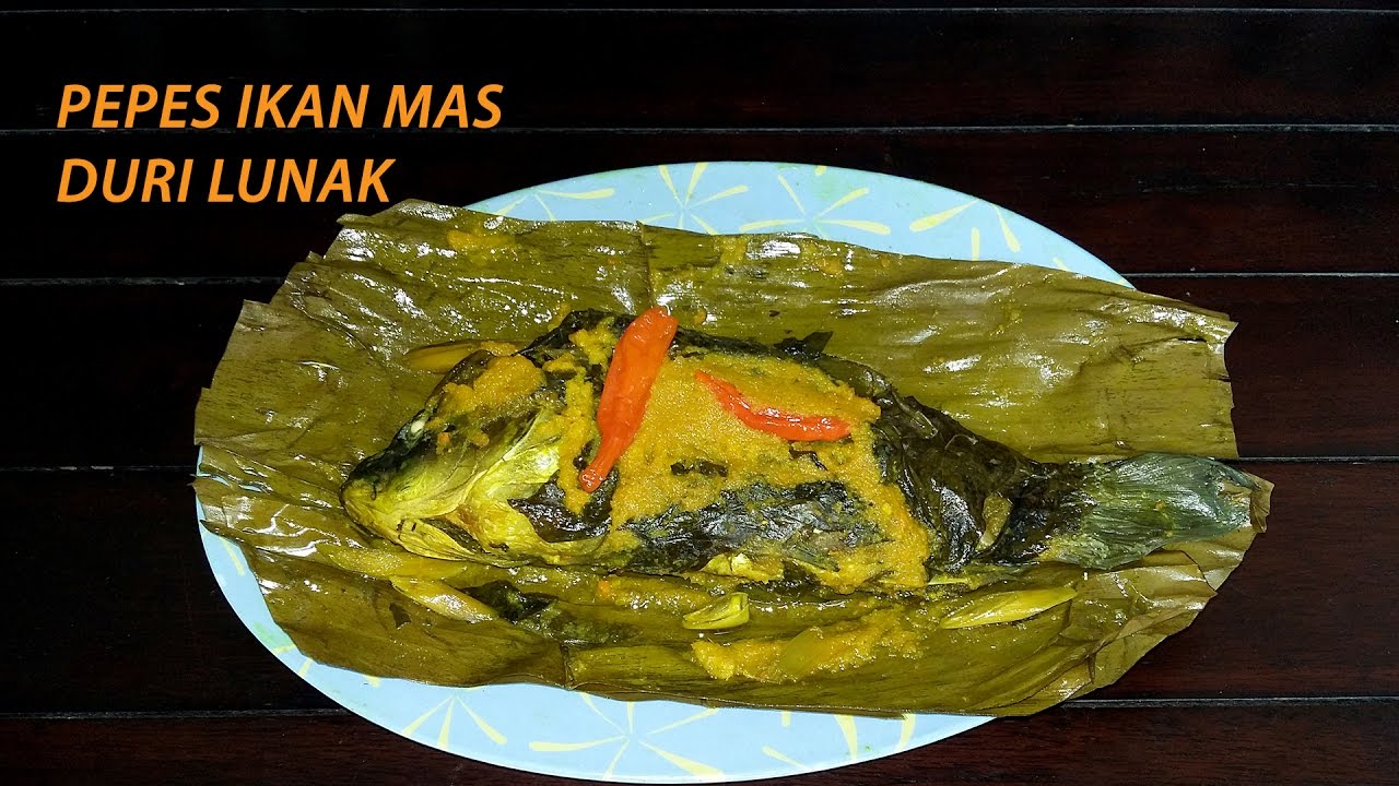  Cara Membuat Pepes Ikan Mas Duri Lunak YouTube