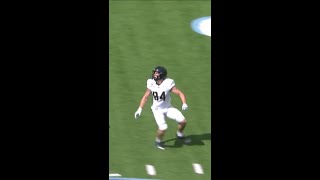 Cale Hellums with a pass completion to Anthony Brown-Stephens for a 39-yard Gain vs. Tulane