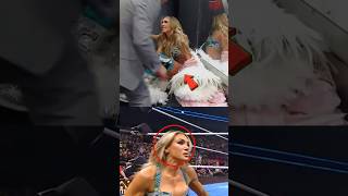 The real reason Charlotte Flair tapped out to Liv Morgan! 😱 #wwe #shorts