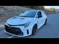 2023 toyota gr corolla morizo edition pov test drivereview