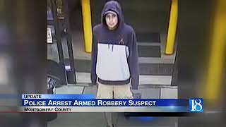 Police arrest armed robbery suspect