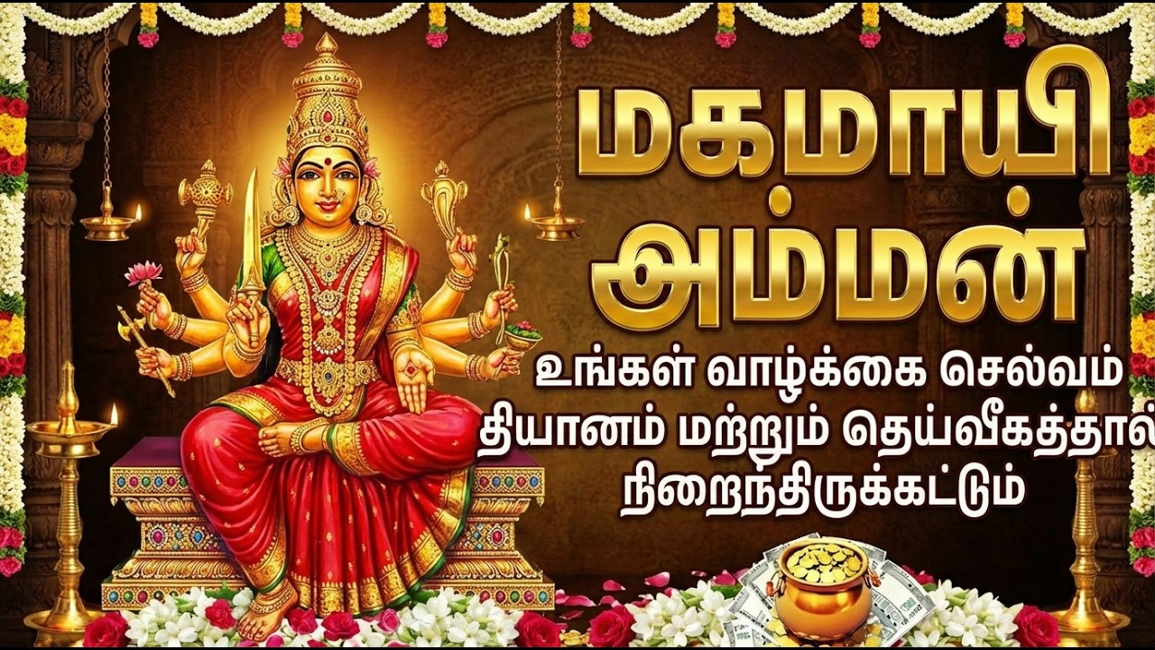 Sunday Special Amman Tamil Devotional Songs | Amman Kavasam 🙏 | Powerful Amman Bakthi Padalgal
