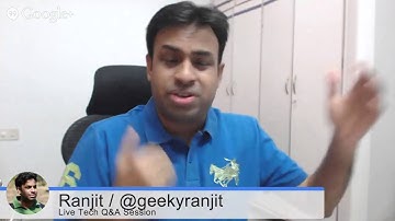 #44 Live Tech Q&A Session with Geekyranjit