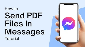 How To Send PDF File In Messenger App (2023) | Send Files On Facebook Messenger