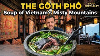 ​The GOTH PHO Soup of Vietnam's Misty Mountains, SaPa's black chicken pho