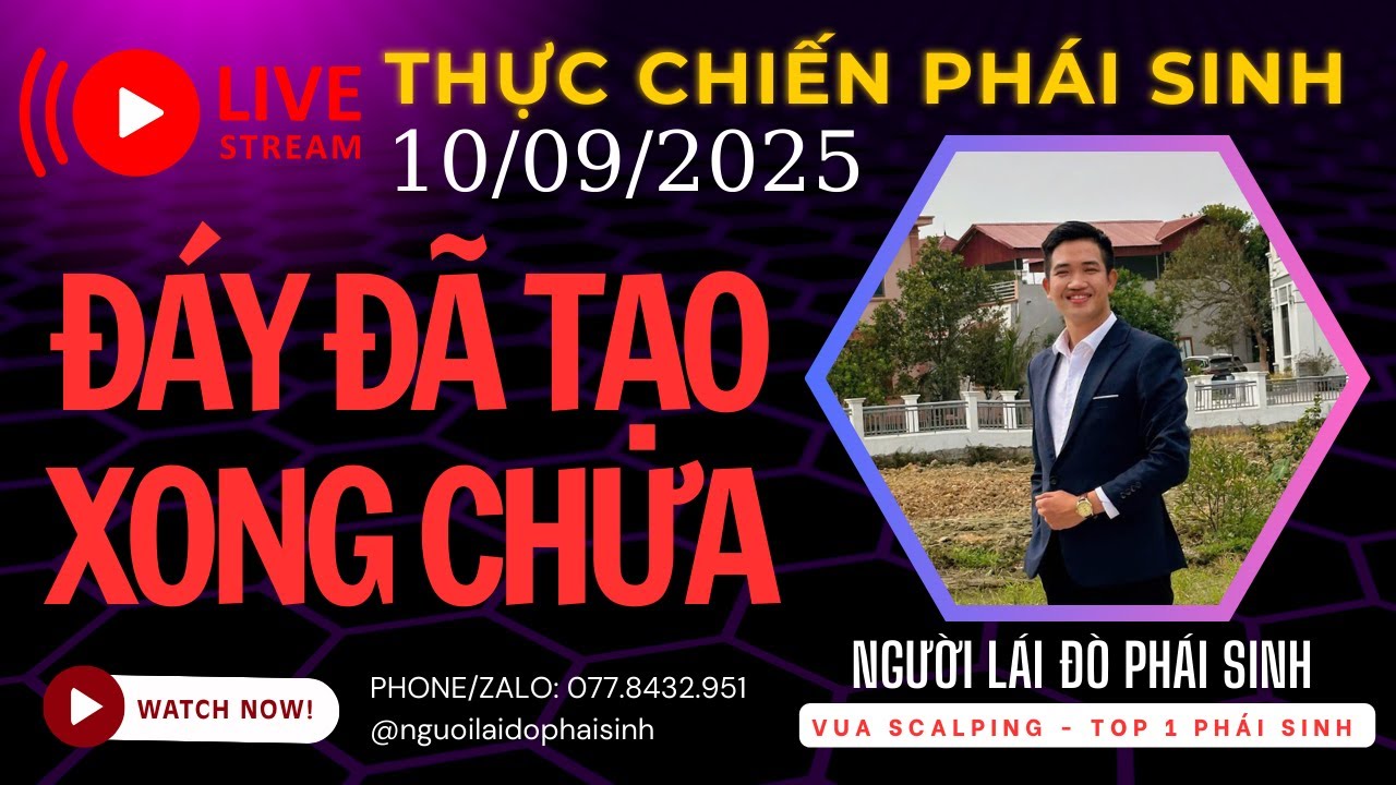 Thực chiến phái sinh ngày 10/9/2025 #dautu #chungkhoan #viral #phaisinh #trading