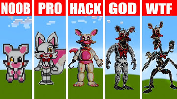 NOOB vs PRO vs HACKER vs GOD✨Mangle - Minecraft Pixel Art