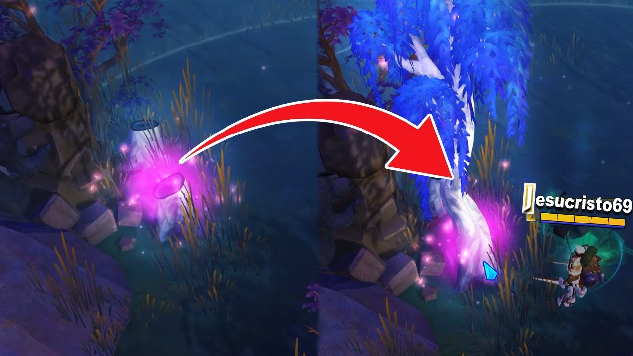 ¿Cuando crecen los materiales en Albion Online?