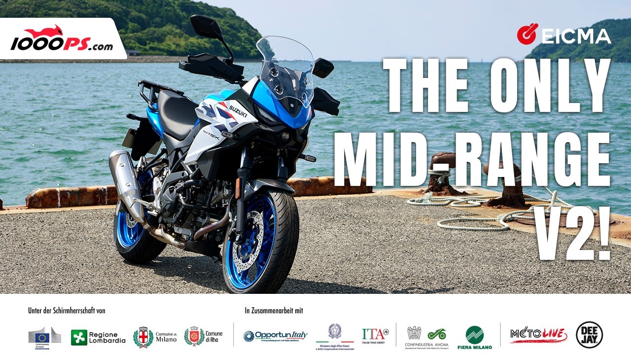 The V2 engine lives! New Suzuki SV-7 GX 2026 – Crossover