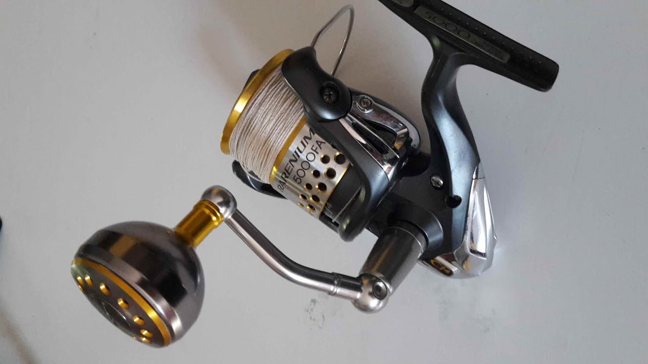 Power Knob Replacement on Shimano Rarenium 5000 FA fishing reel 