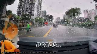 #SKS2797R Mitsubishi failed to signal and check blind spot when changing lanes