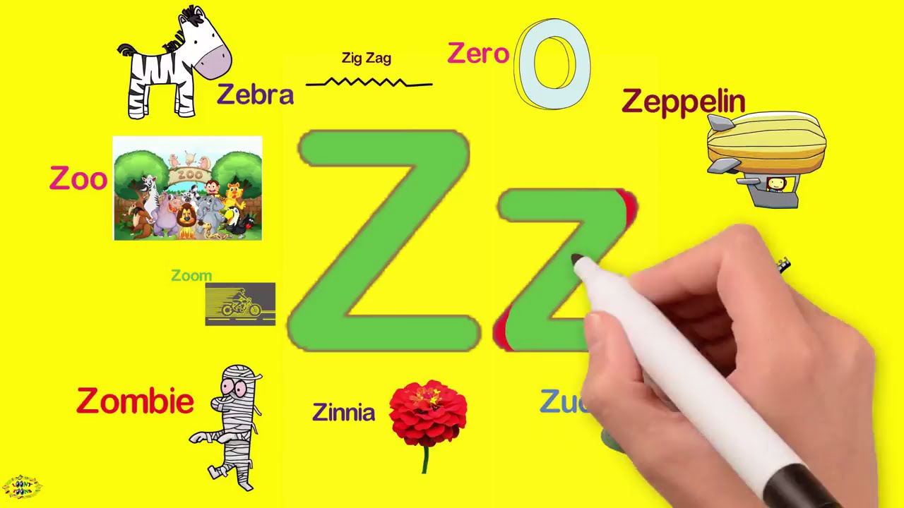 Kids Words That Start With Z