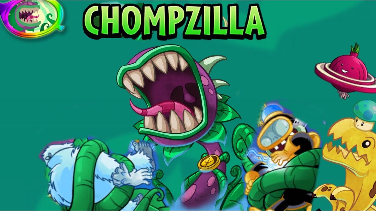 PVZH - Chompzilla - all animations and voicelines [4]