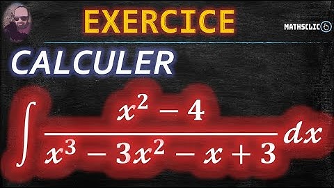 🔴MATHSCLIC EXERCICE POST BAC | PRIMITIVES DES FRACTIONS RATIONNELLES : DÉCOMPOSITION EN ÉLTS SIMPLES