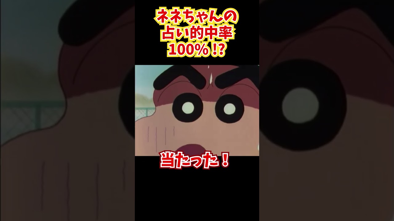 ネネちゃんの占い的中率100%!?『ネネちゃんの恋占いは当たるゾ』#クレヨンしんちゃん #野原しんのすけ #野原みさえ #野原ひろし #野原ひまわり #爆笑