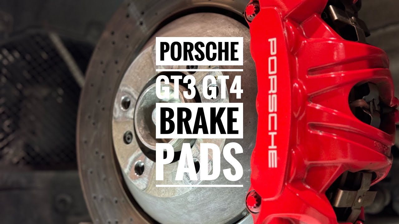 Замена тормозных колодок Porsche GT3 Cayman GT4 Boxster Spyder своими руками